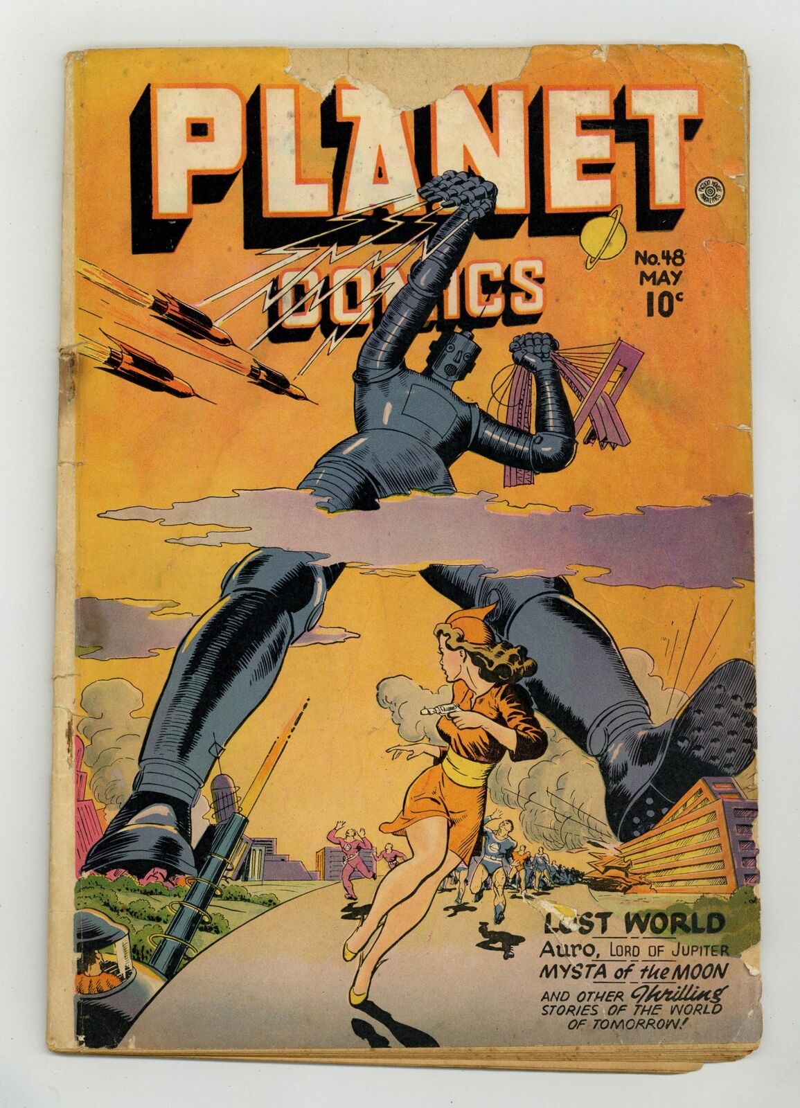 Planet Comics #48 PR 0.5 1947