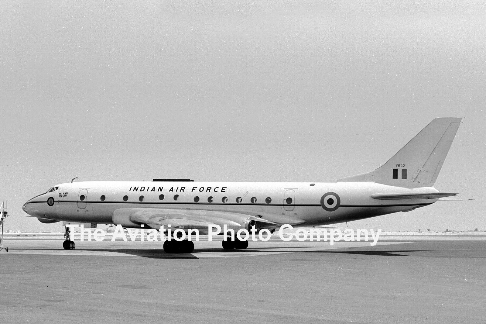 Indian Air Force Tupolev Tu-124 V-642 at Dubai (1972) Photograph