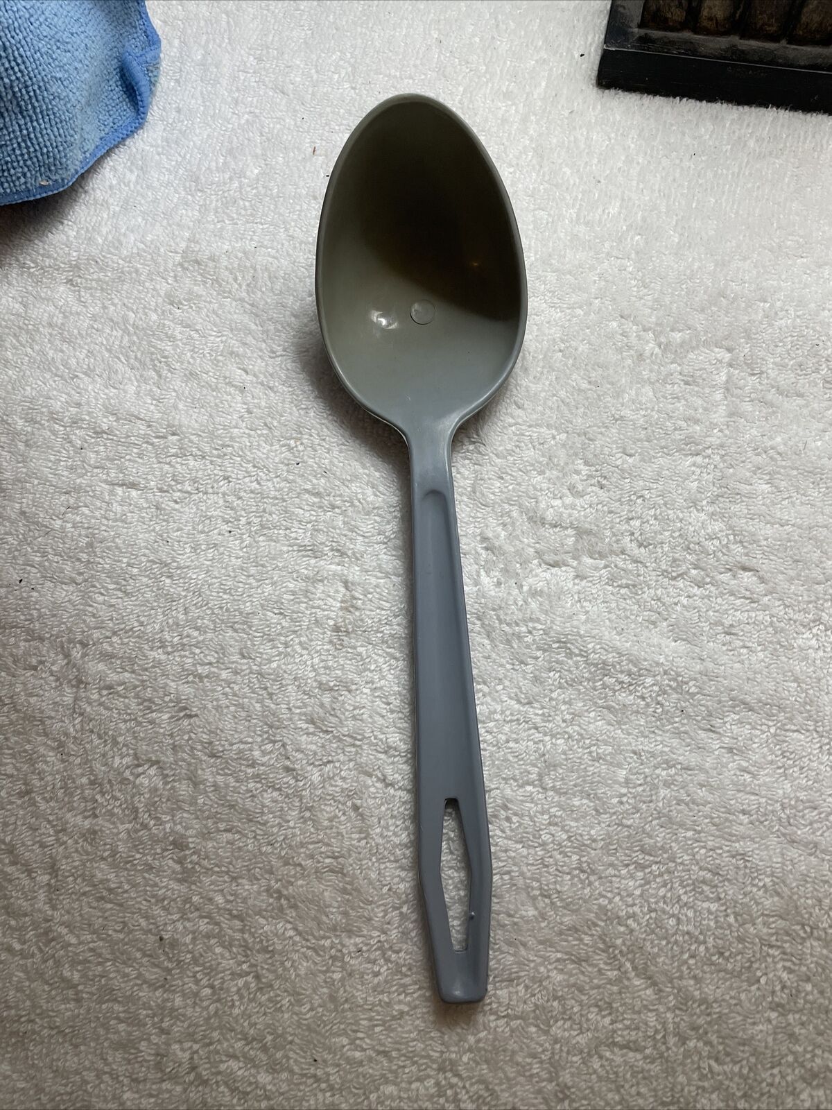 King Kraft Nylon Ladle Spoon Blue 10 1/2”