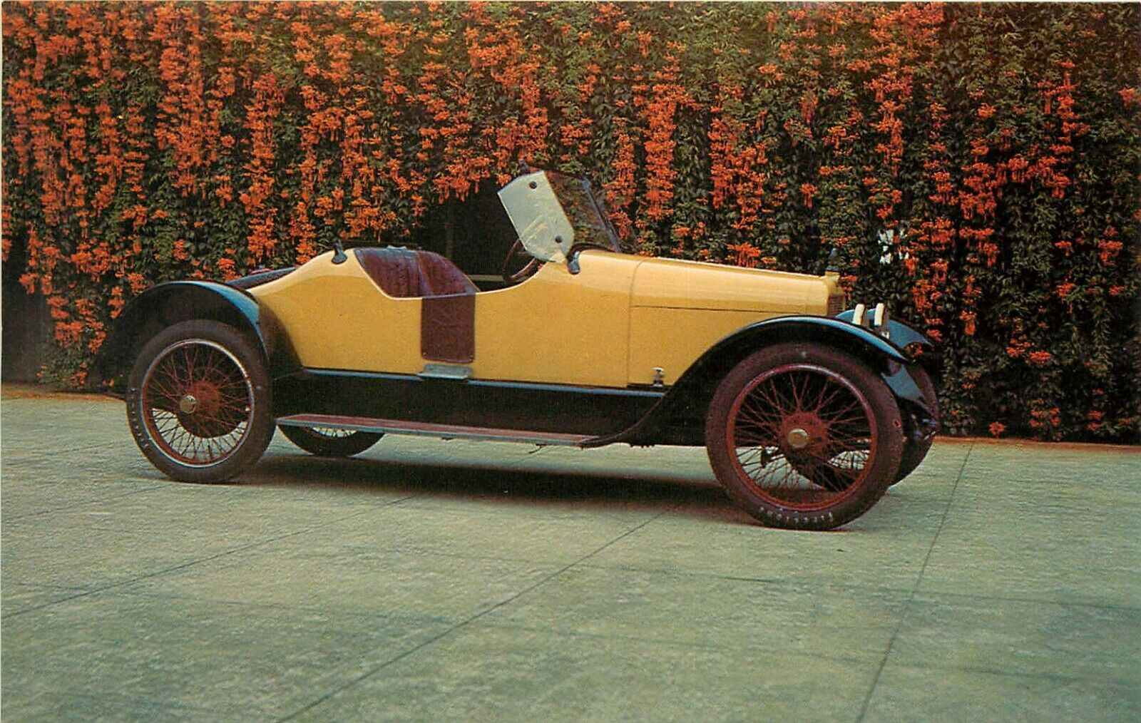 1918 Templar Sport Roadster Antique Car Music Yesterday Sarasota FL Postcard