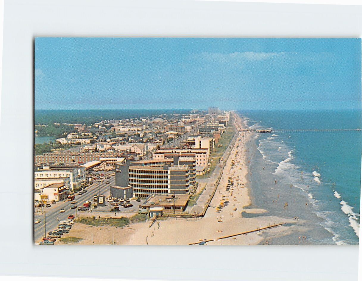 Postcard Aerial view, Virginia Beach, Virginia