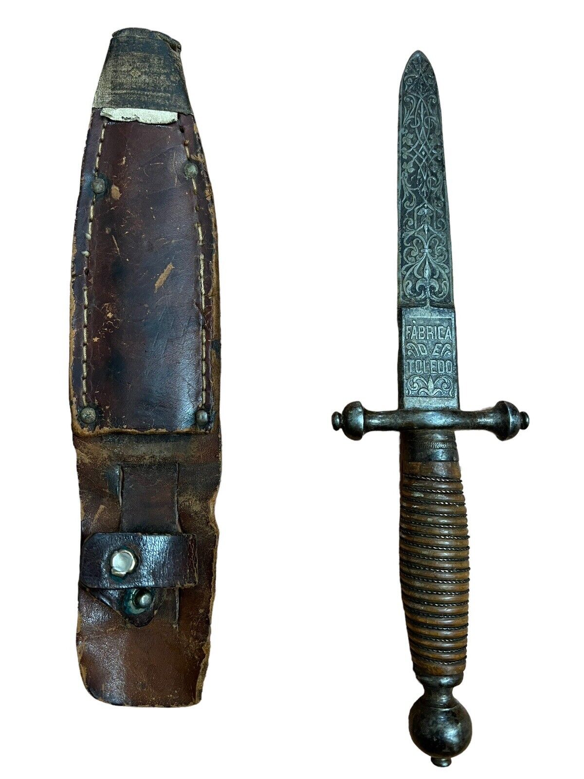 Antique 19th Century FABRICA DE TOLEDO Dagger Spain