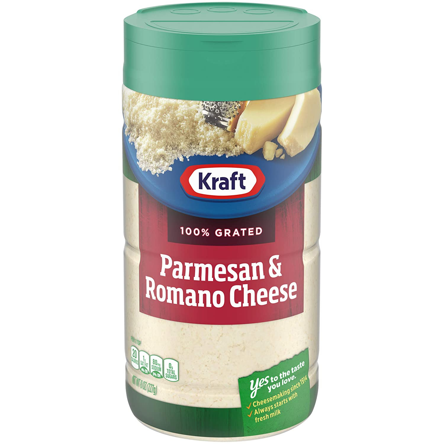 Parmesan & Romano Grated Cheese (8 Oz Shaker)