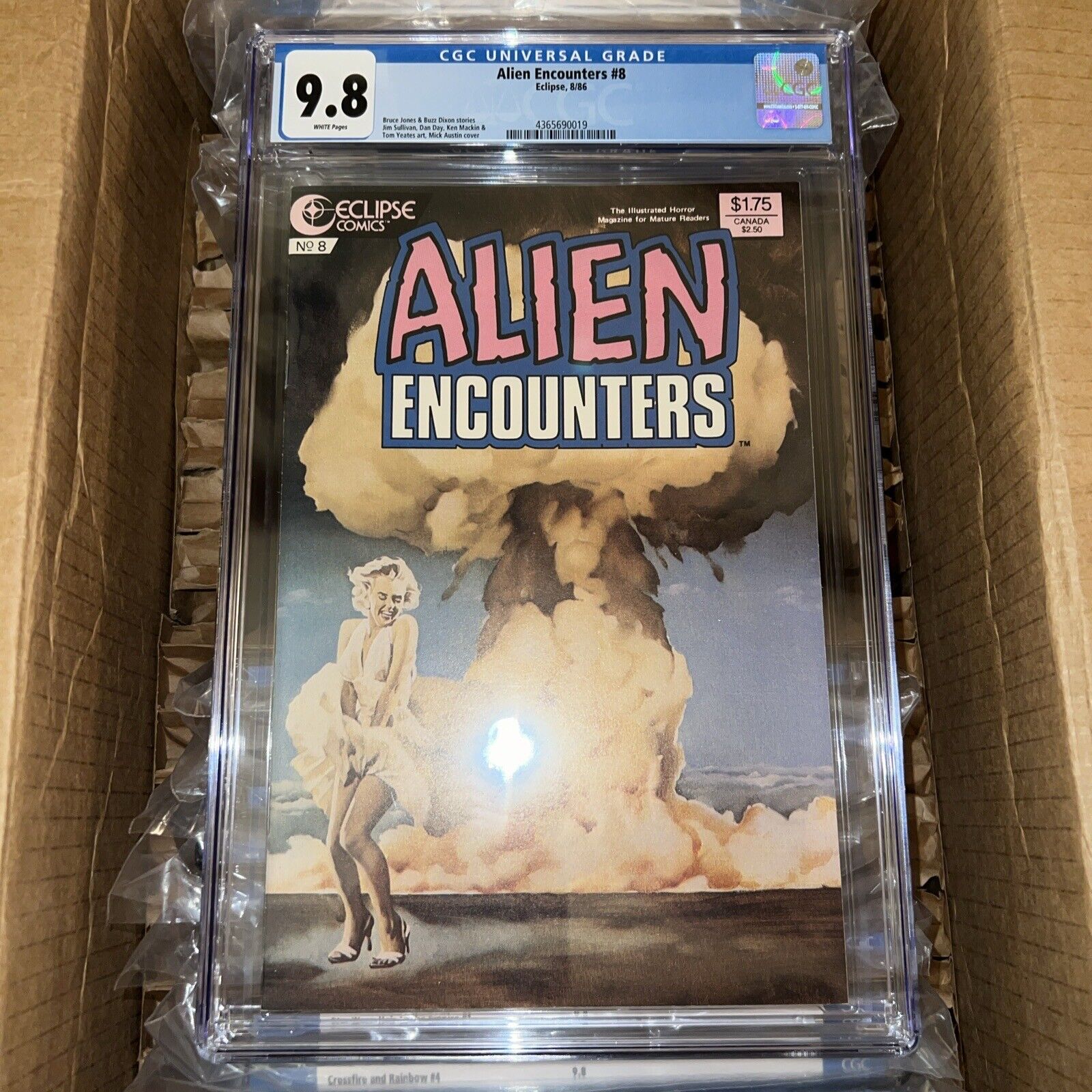 Alien Encounters #8 CGC 9.8 1986