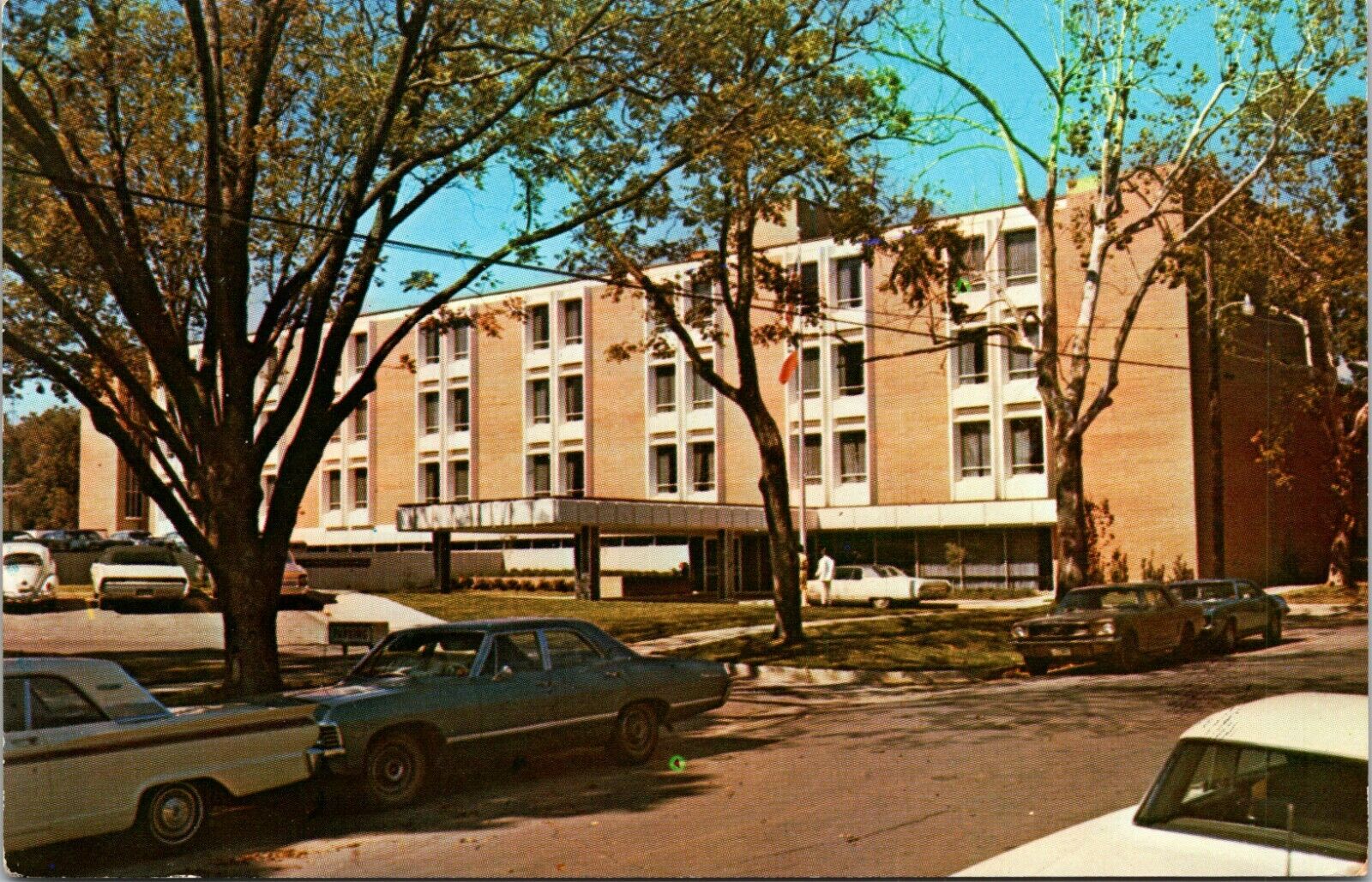 Nan Travis Memorial Hospital Jacksonville Texas Vintage Postcard