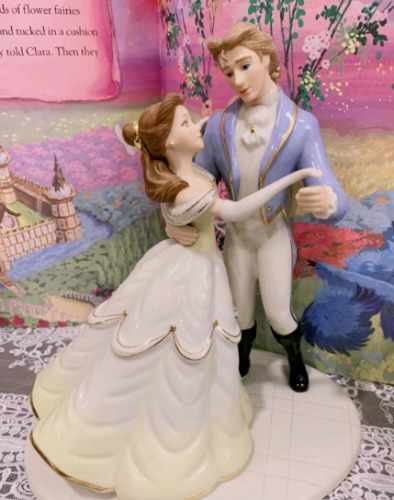 Lenox Disney Showcase True Love\'s Dance Beauty And Beast Figurine In Loose
