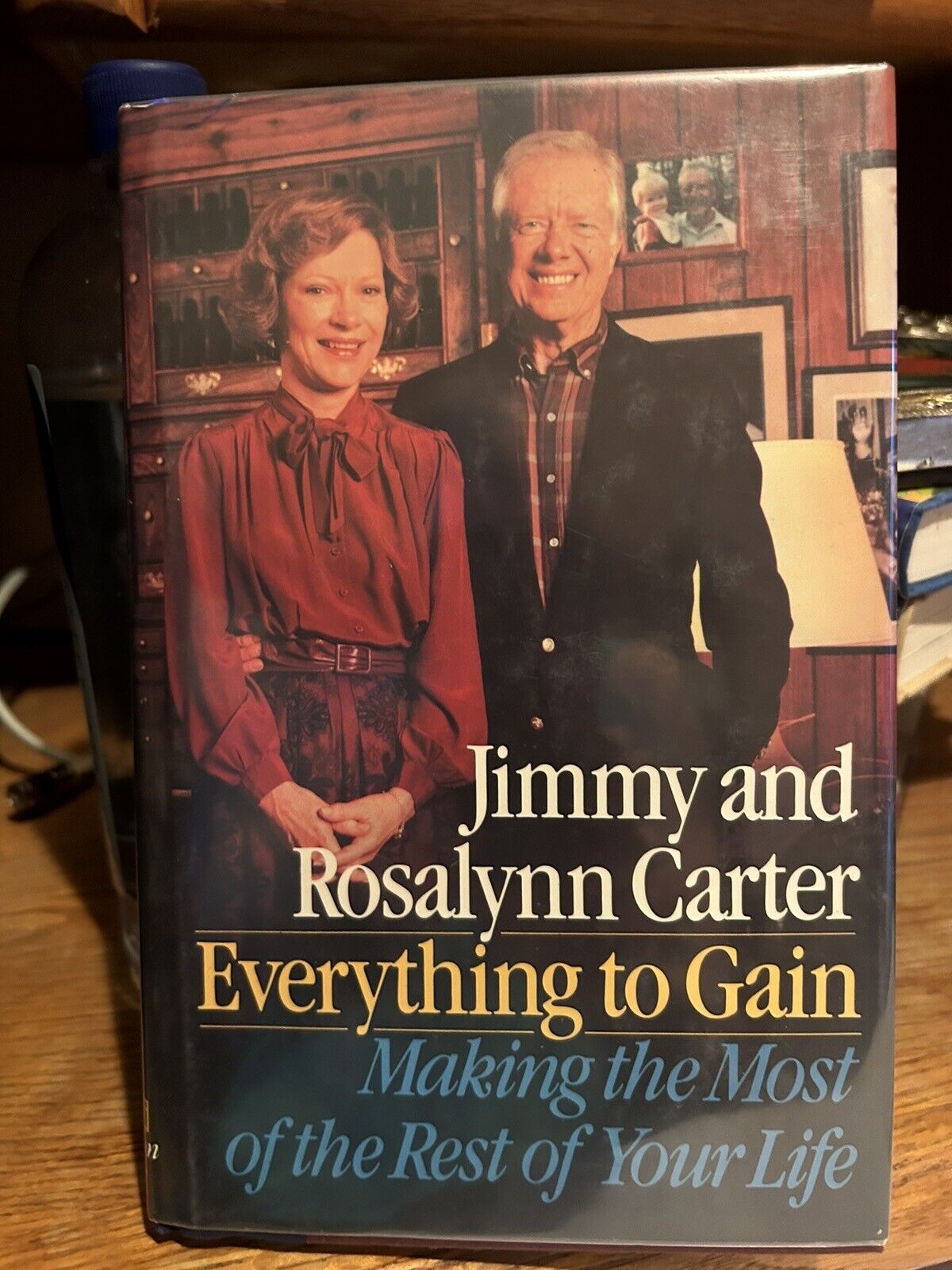 signed 1st edition autographed by Jimmy and Rosalyn Carter both signatures