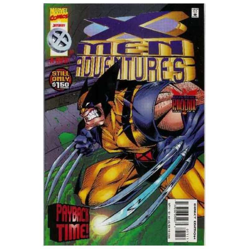 X-Men Adventures III #11 in Near Mint + condition. Marvel comics [z\