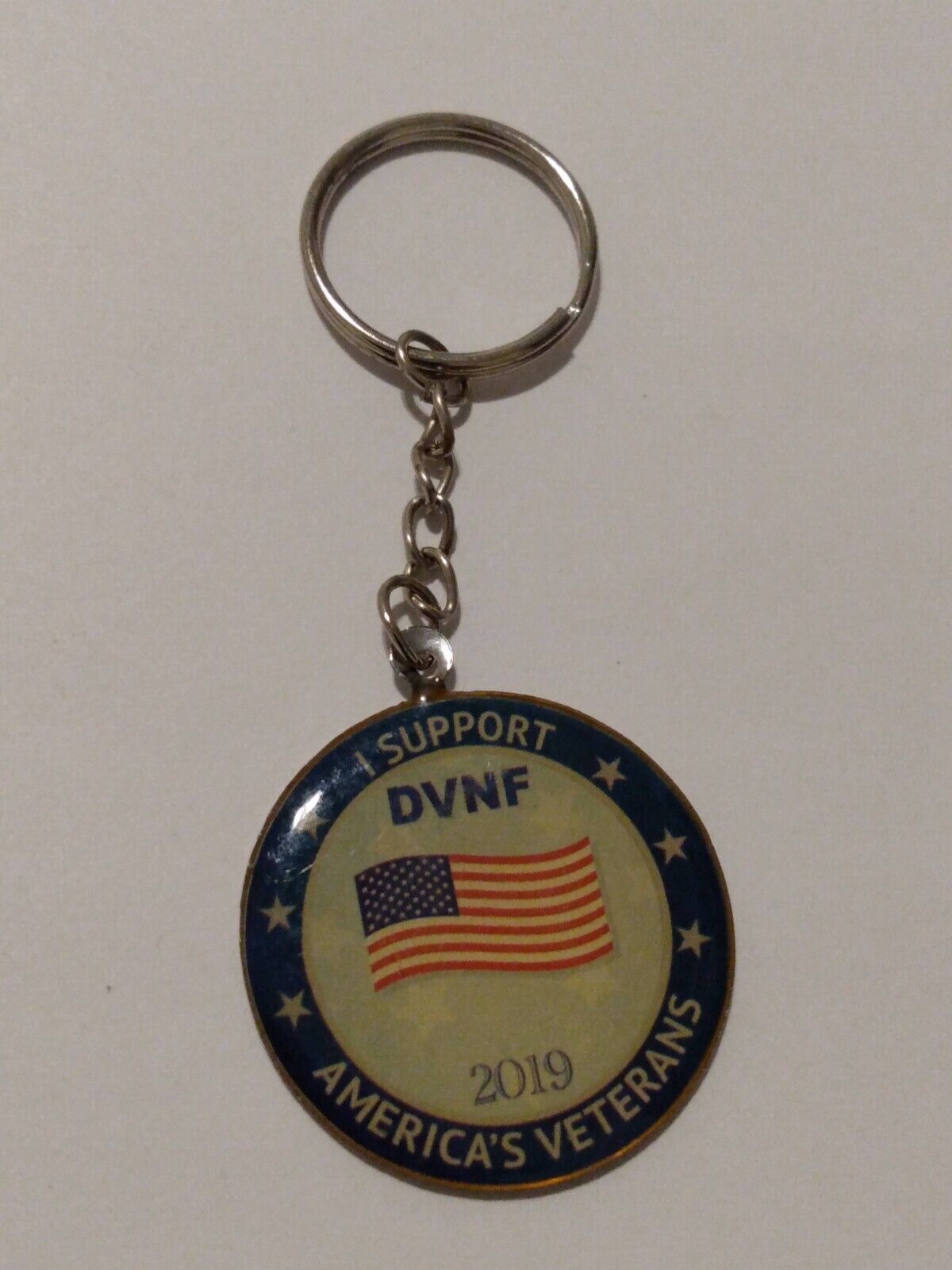 DVNF 2019 I Support America\'s Veterans Keychain