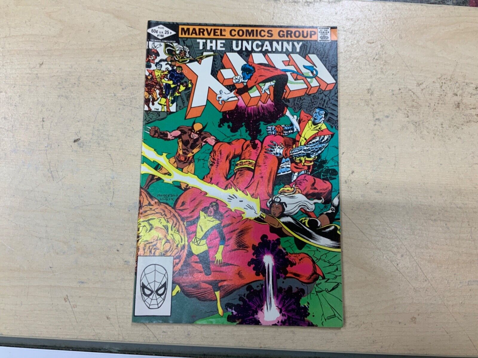 1982 Marvel Comics Group The Uncanny X-Men Aug #160