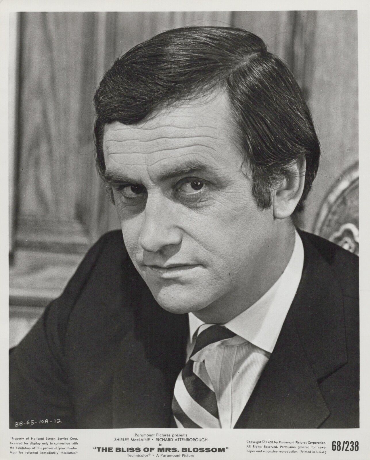 James Booth in The Bliss of Mrs. Blossom (1968) ❤ Vintage Photo K 461