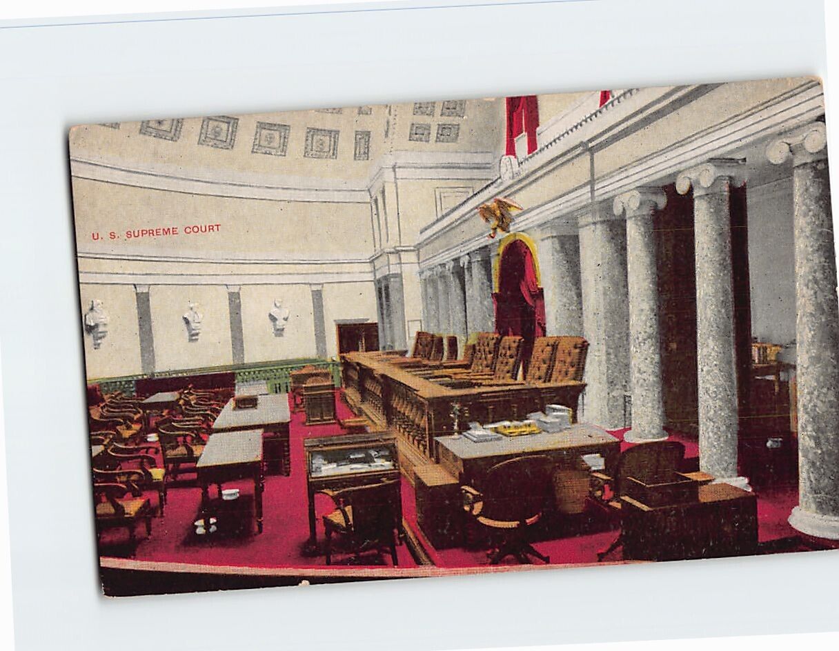 Postcard US Supreme Court Washington DC