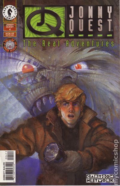Real Adventures of Jonny Quest #4 VG 1996 Stock Image Low Grade