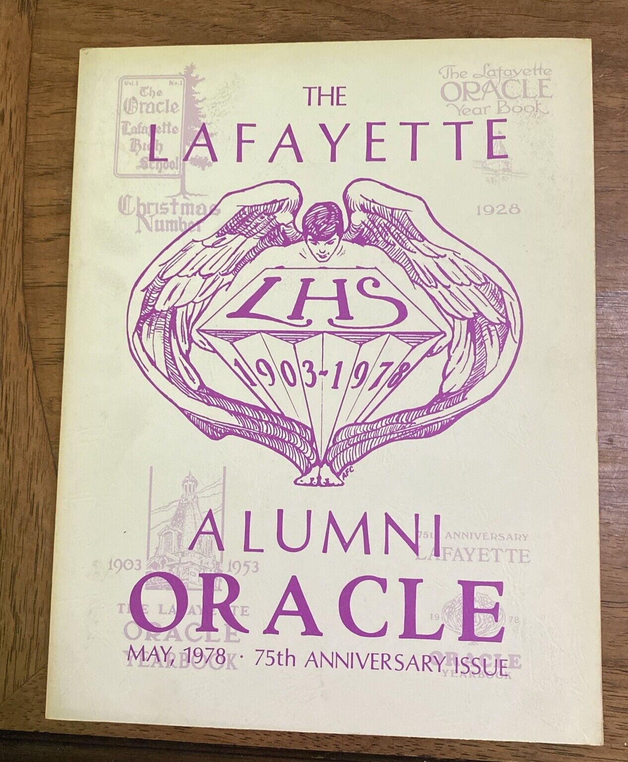 The Lafayette Buffalo NY Alumni Oracle- 75th Anniversary Issue 1903-1978