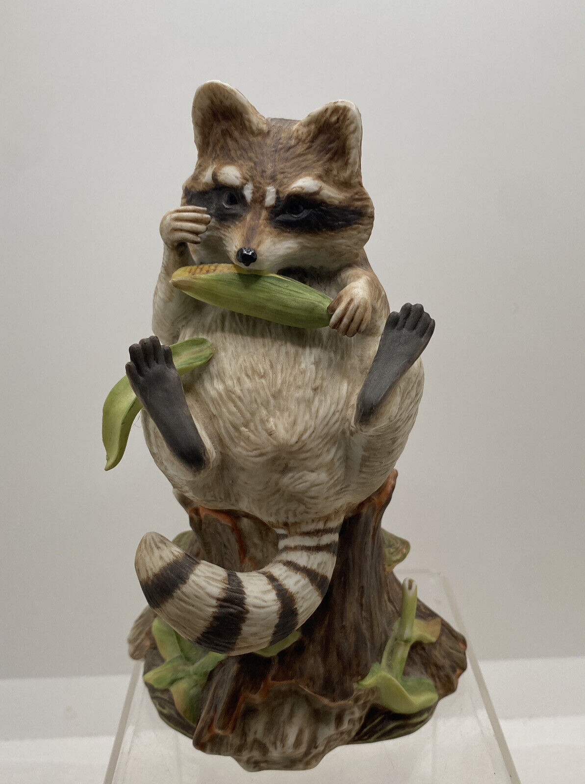 MARURI USA  Raccoon by WD Gaither 1983 Limited Edition 046/ 1200 Porcelain