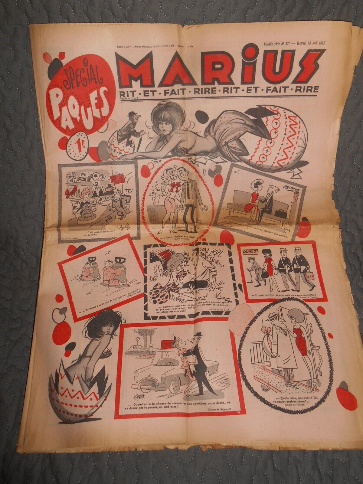 *Marius Journal No. 931 16 April 1965