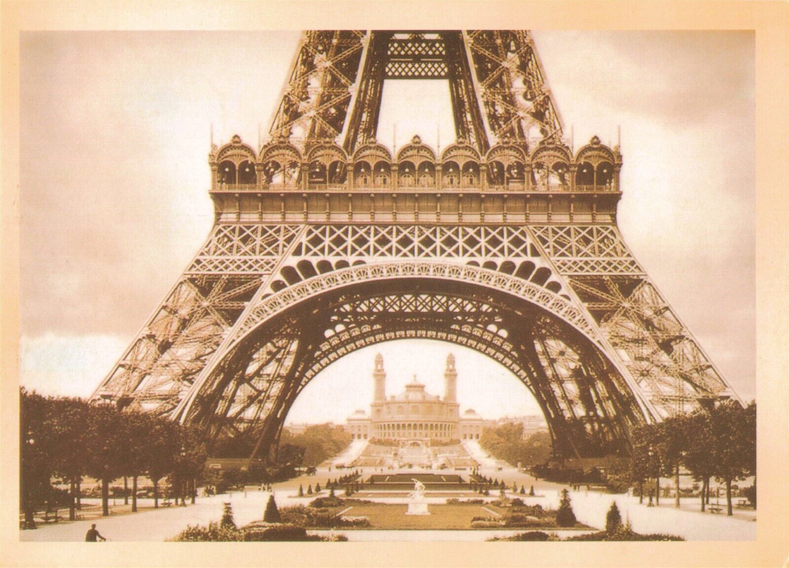 Eiffel Tower France RPPC C94
