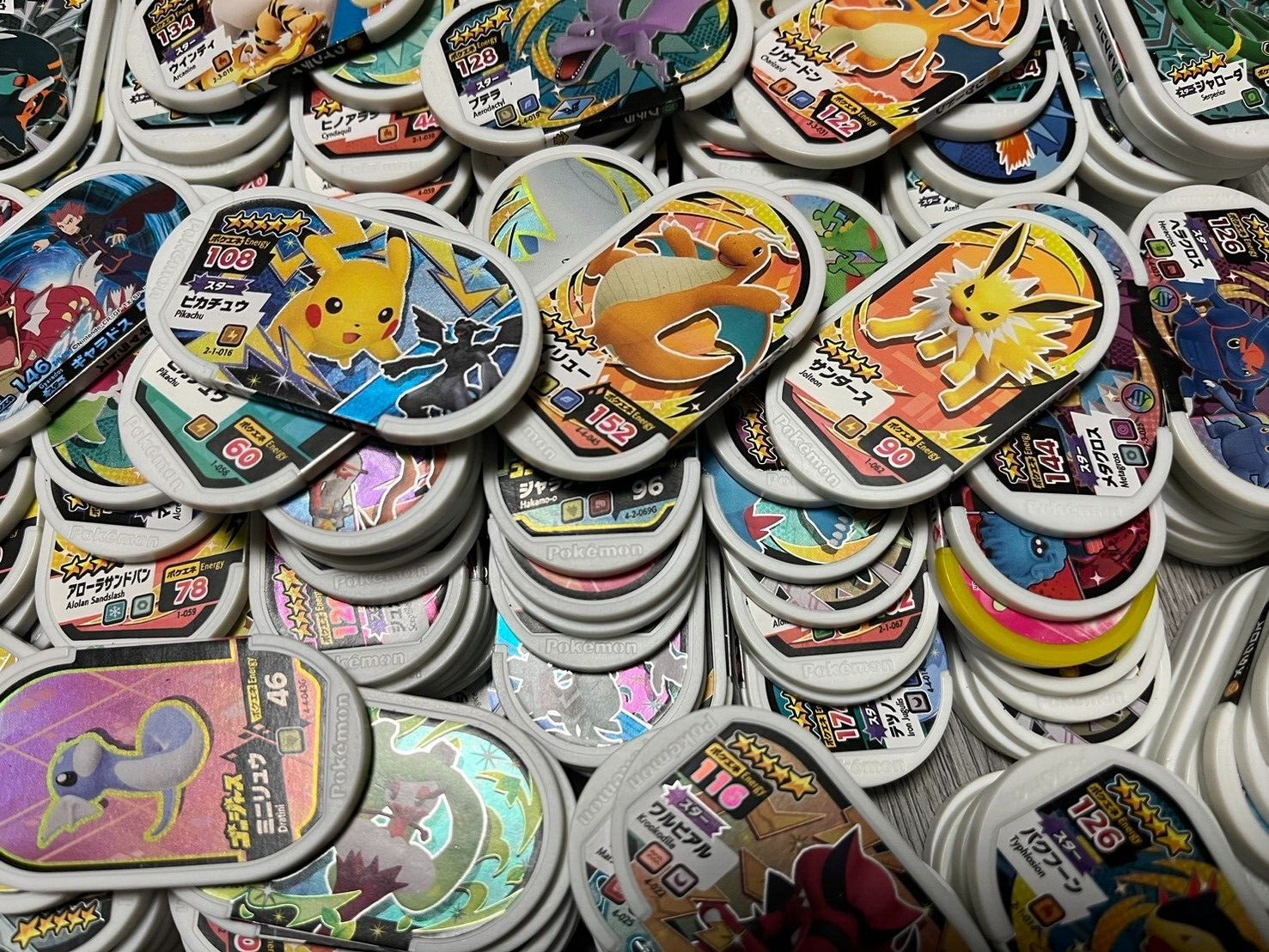 Pokemon Mezastar	Random Set of 100 Tags Japanese From Japan