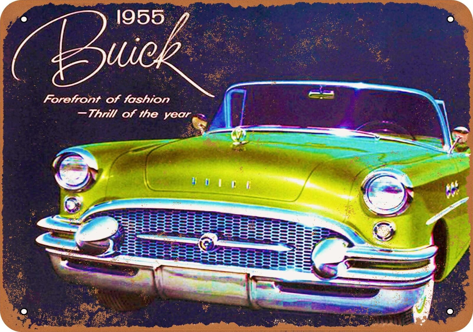 Metal Sign - 1955 Buick - Vintage Look Reproduction