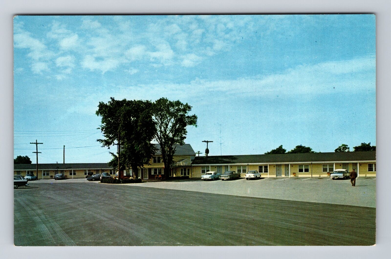 Seekonk MA-Massachusetts, Town N Country Motel, Advertising Vintage Postcard