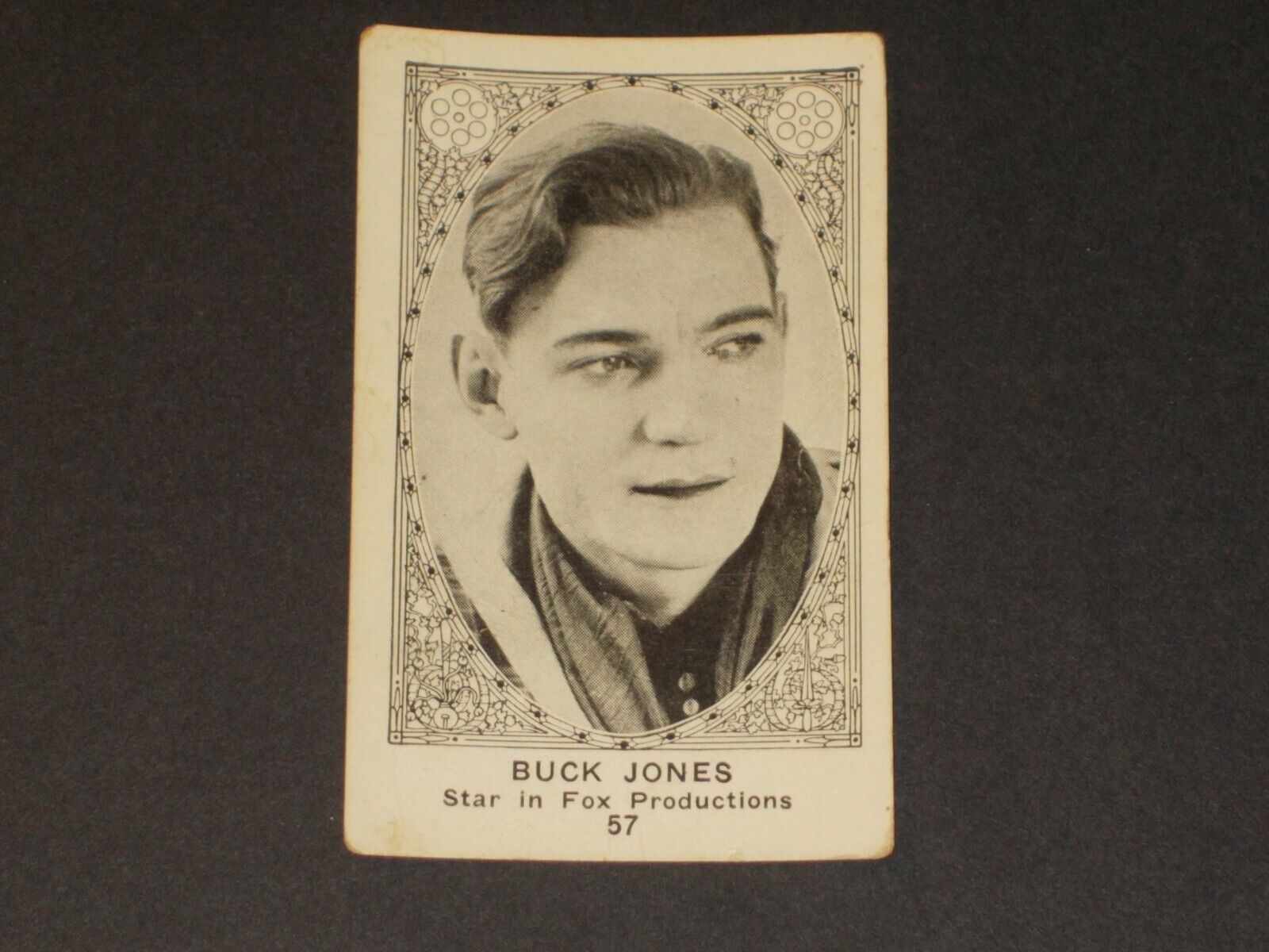 1922 E123 American Caramel (Series of 120) MOVIE ACTOR - #57 Buck Jones