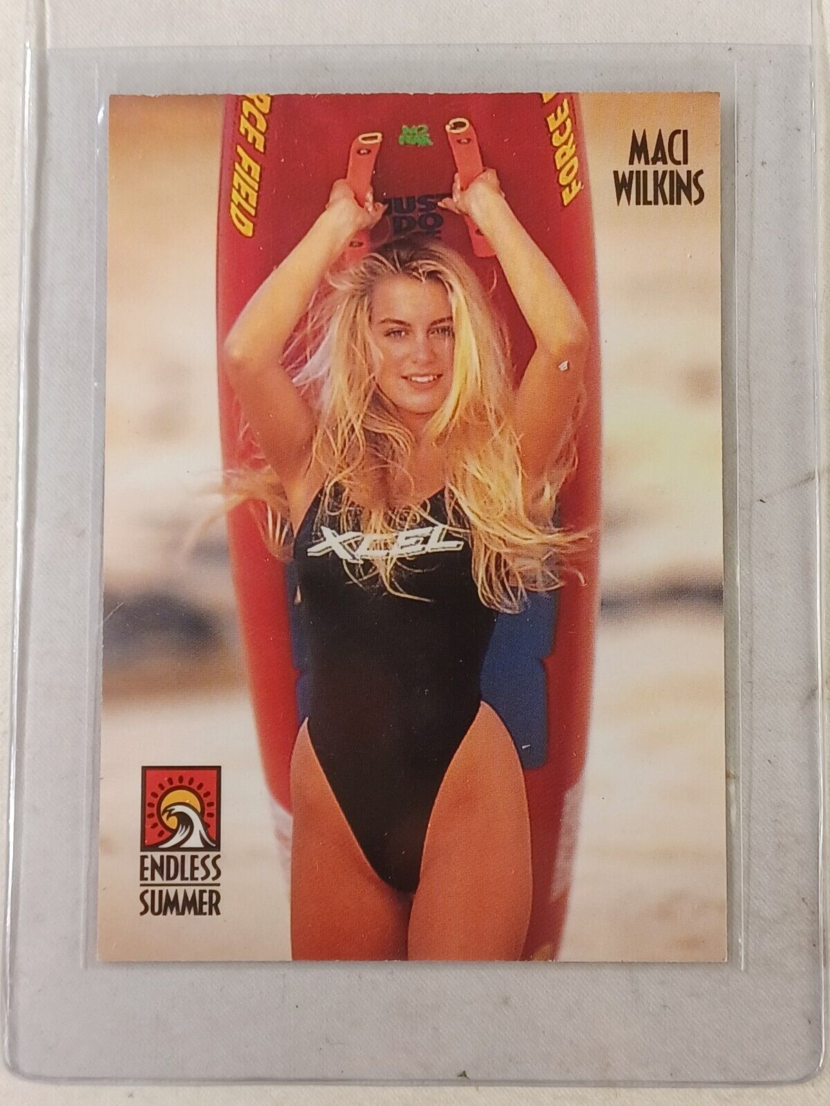 Endless Summer Maci Wilkins ES Promo Card 1 Swimsuit 1993 
