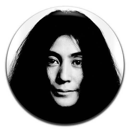 Yoko Ono Beatles John Lennon 25mm / 1 Inch D Pin Button Badge