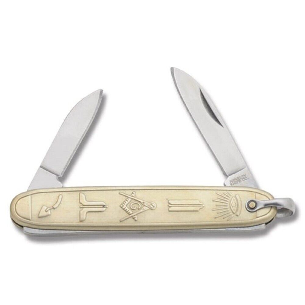 Free Mason Folding Pocket Pen Knife - Masonic Novelty Gift - Fast Shipping NEW