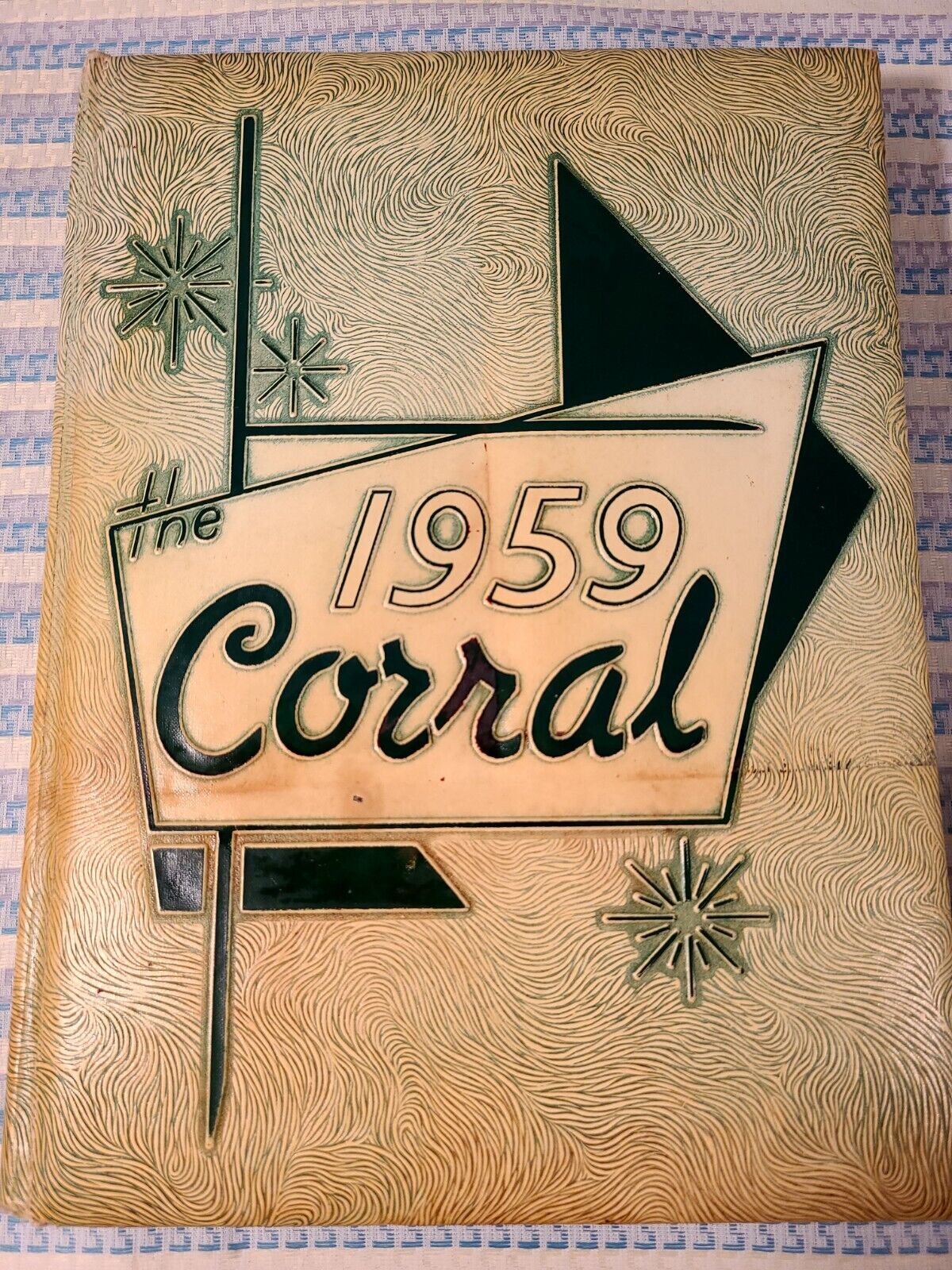 1959 Stephen F. Austin High School Yearbook,  Corral, Houston, Texas