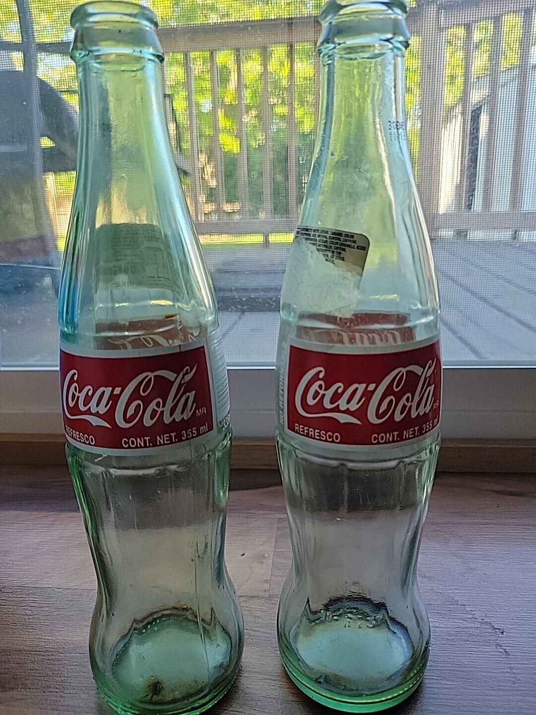 Coca-Cola Refresco Bottle  Glass  Hecho en Mexico 300ml
