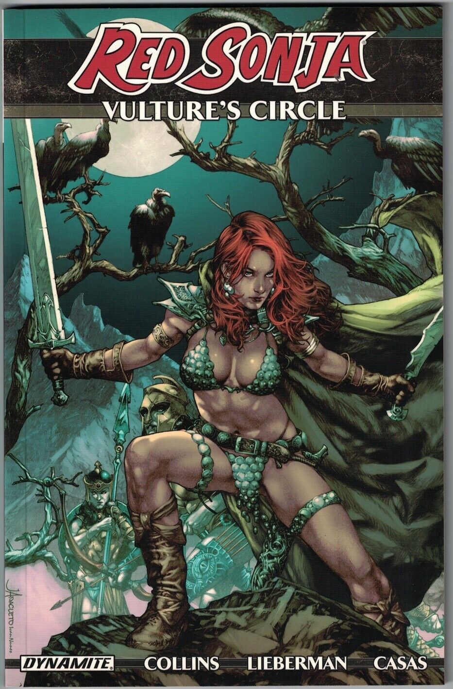 RED SONJA VULTURE\'S CIRCLE TP TPB $17.99srp Jay Anacleto Nancy Collins NEW NM