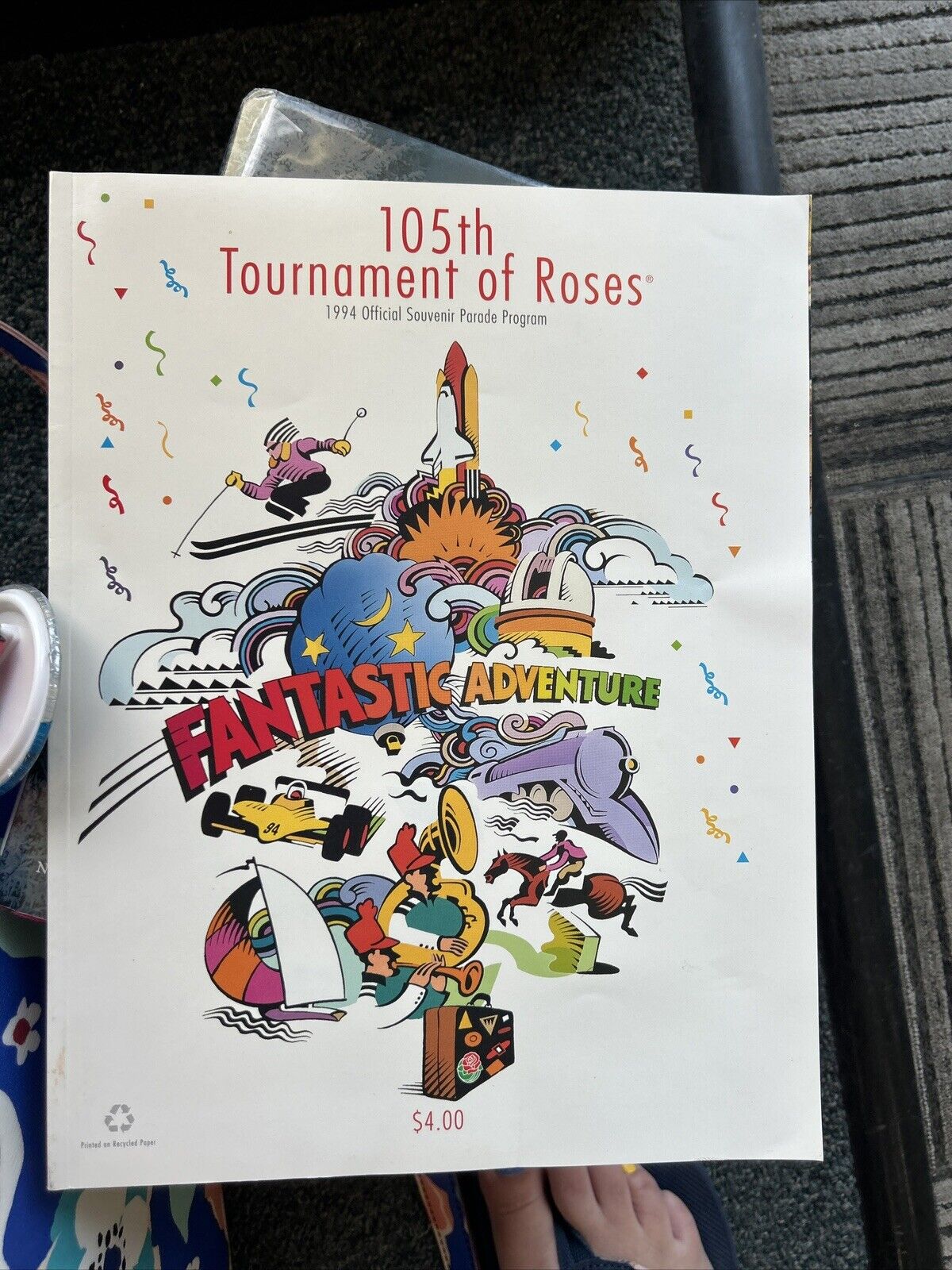 105th Tournament of Roses 1994 Official Souvenir Parade Program William Shatner