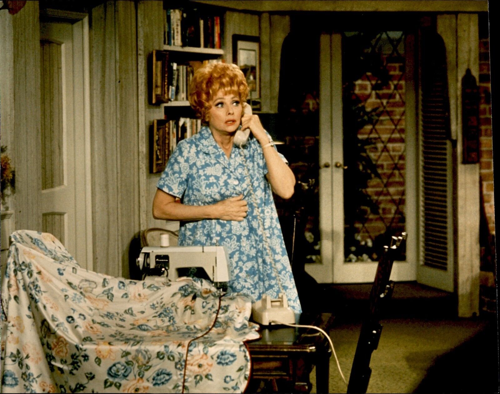 BR19 Rare TV Vtg Color Photo LUCILLE BALL I Love Lucy Hollywood Comedian Actress