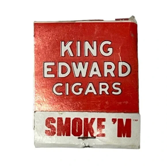 King Edwards Cigars Jaffrey New Hampshire Vintage Matchbook
