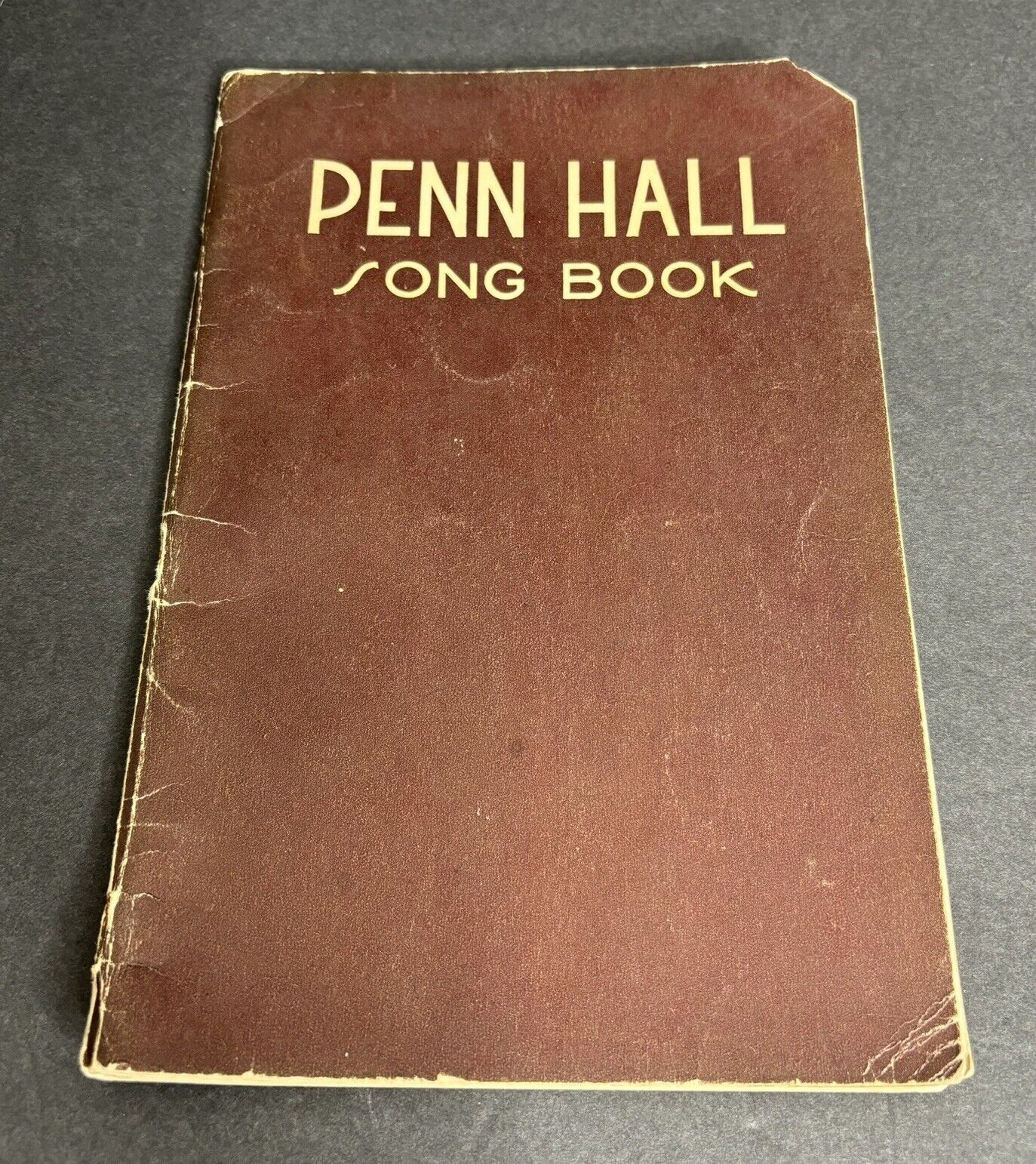 Penn Hall Girls Prep School Song Book 1947 Paperback Booklet 3rd Edition PA