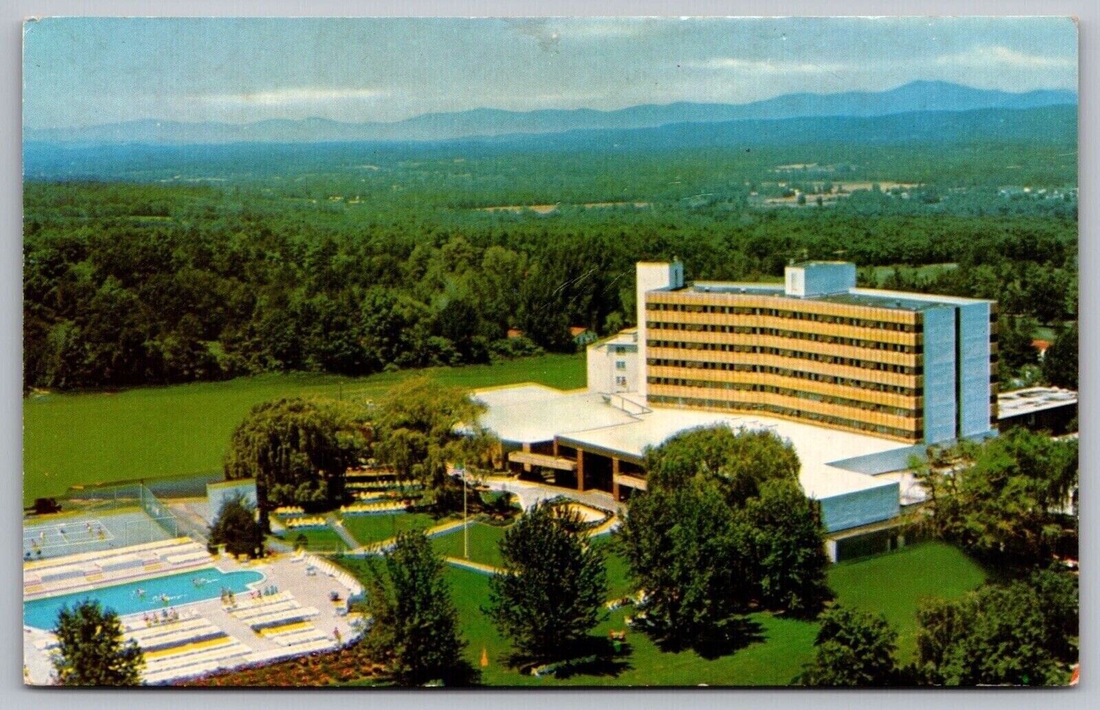 Granit Hotel Country Club Kerhonkson New York Aerial View Resort VNG Postcard