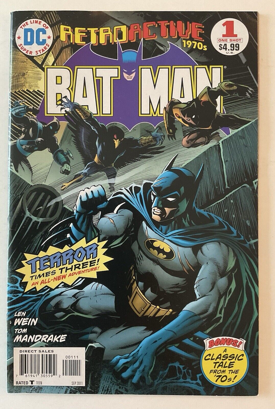 DC RETROACTIVE: BATMAN: THE 70S ~ 2011 DC COMICS ~ CLOSE-UP PICS ~ VF/NM