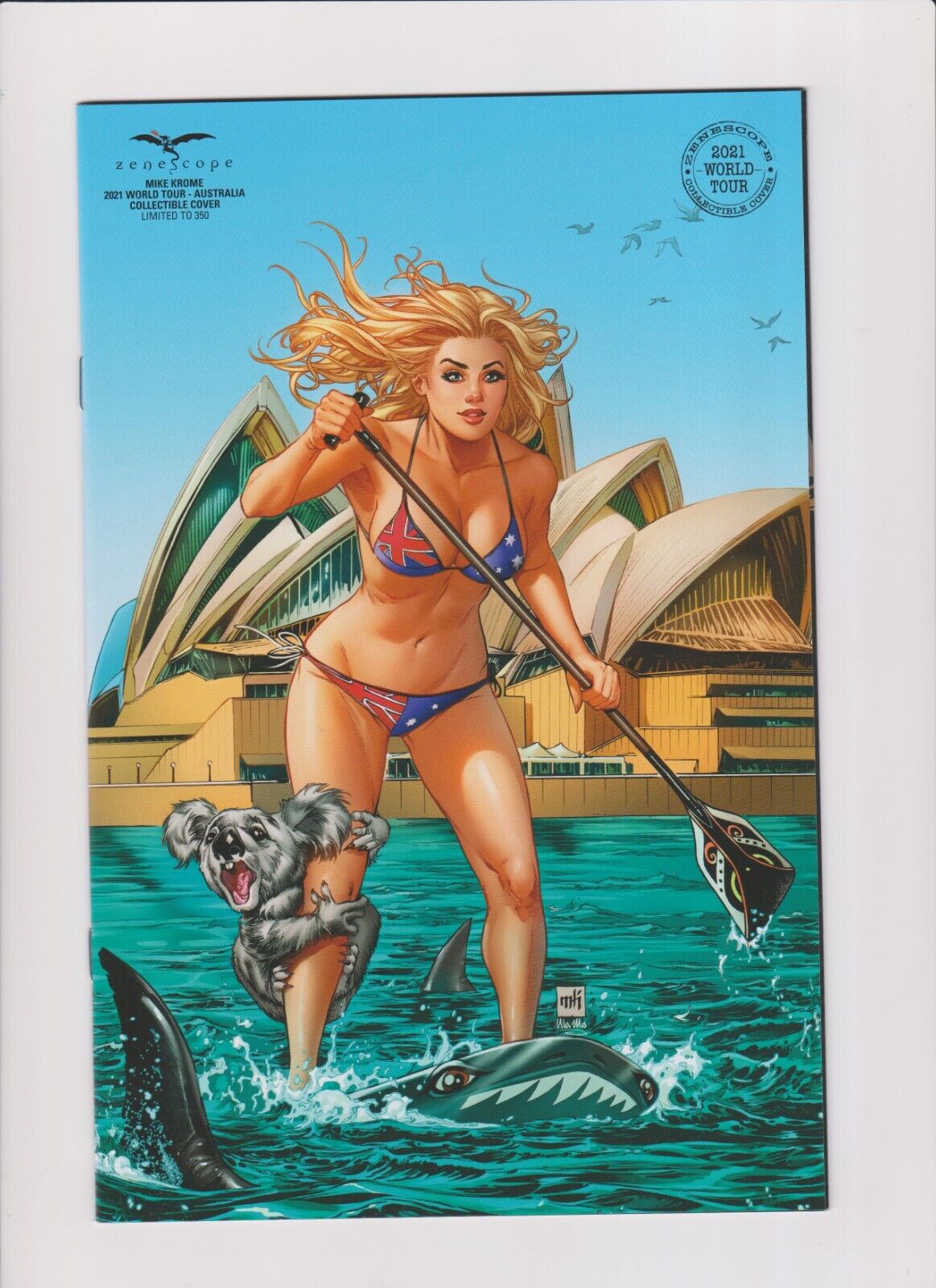 Robyn Hood: Voodoo Dawn - 2021 World Tour- Australia Collectible Cover - LE; 350