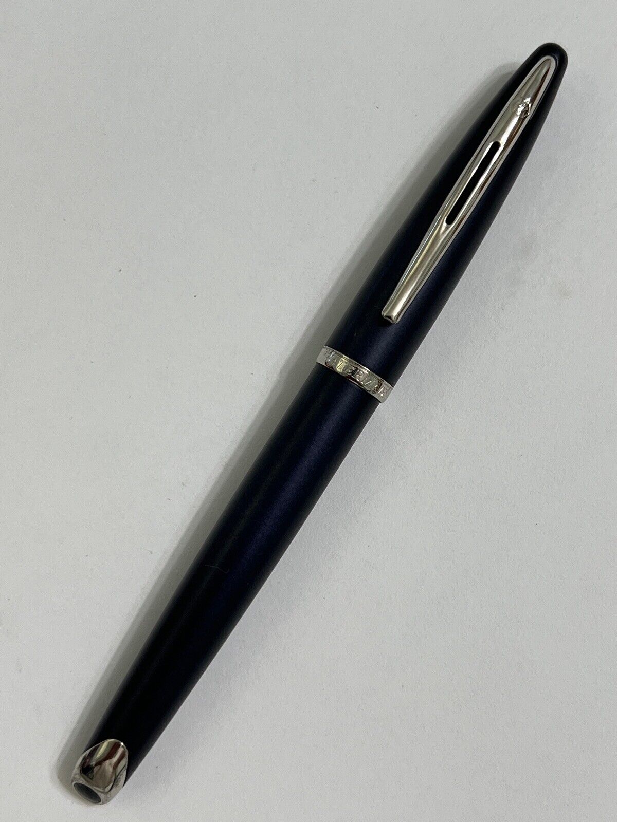Waterman France Carene Dark Blue Lacquer Ballpoint Pen Needs refill