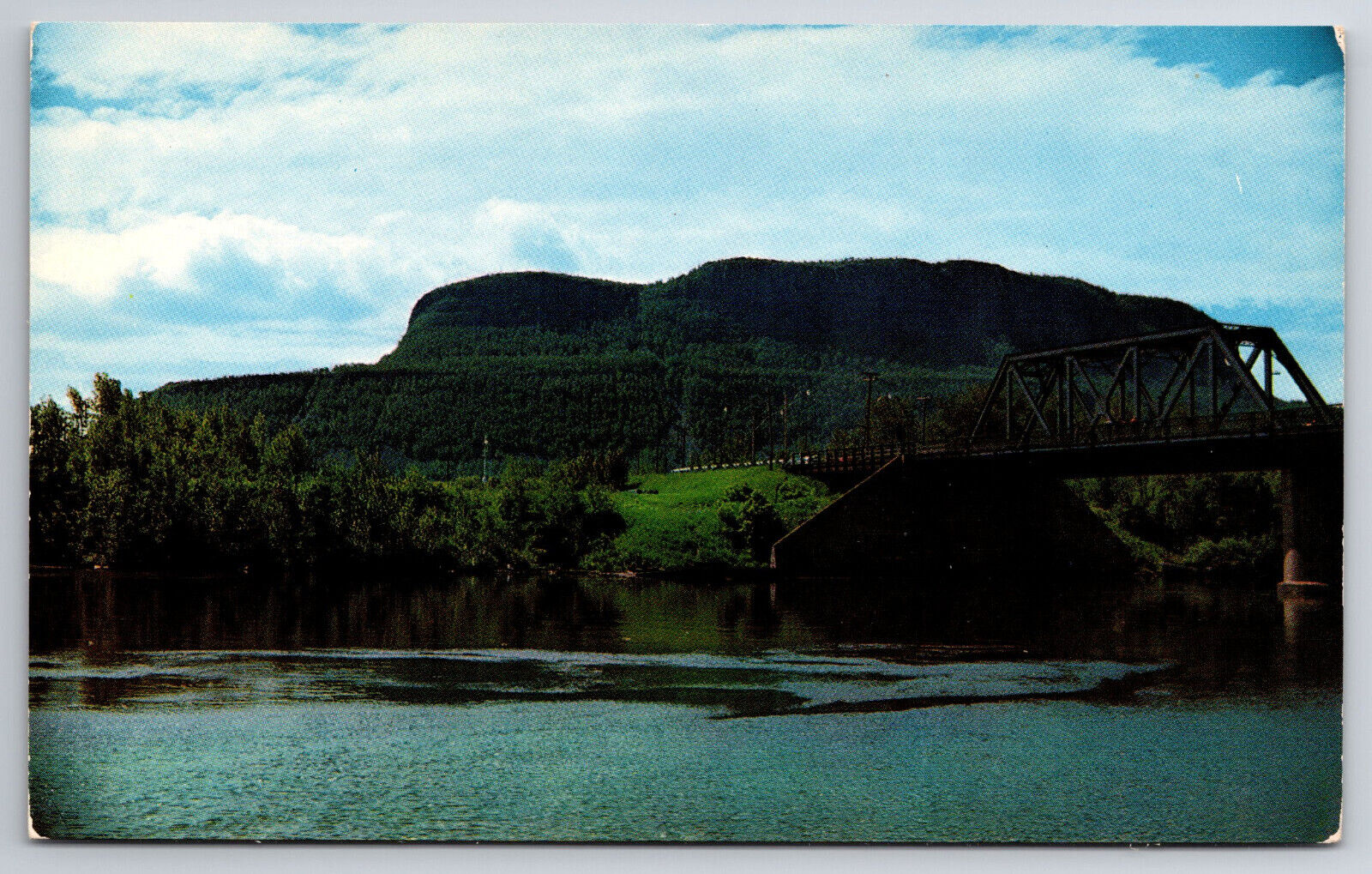 Vintage Canada Postcard Mount McKay At The Lakehead