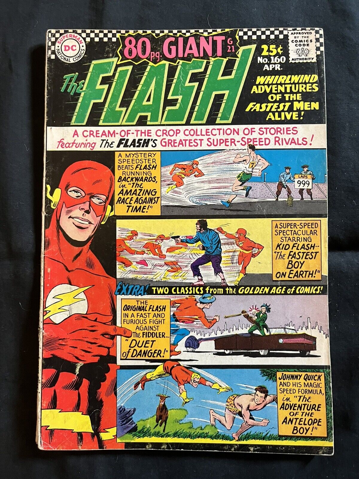 The Flash, #160, April 1966, 80 Pg. Giant