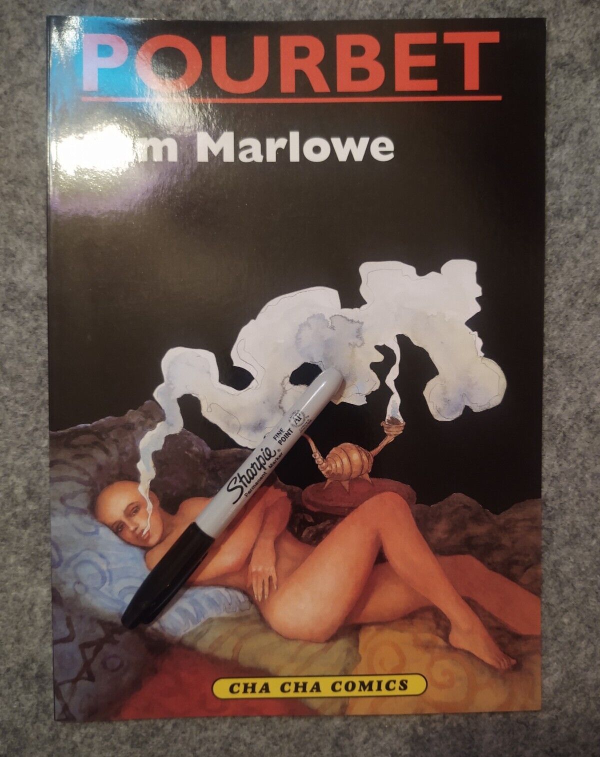 Sam Marlowe Pourbet Cha Cha Comics noir sorceress detective ritchie leone 2001