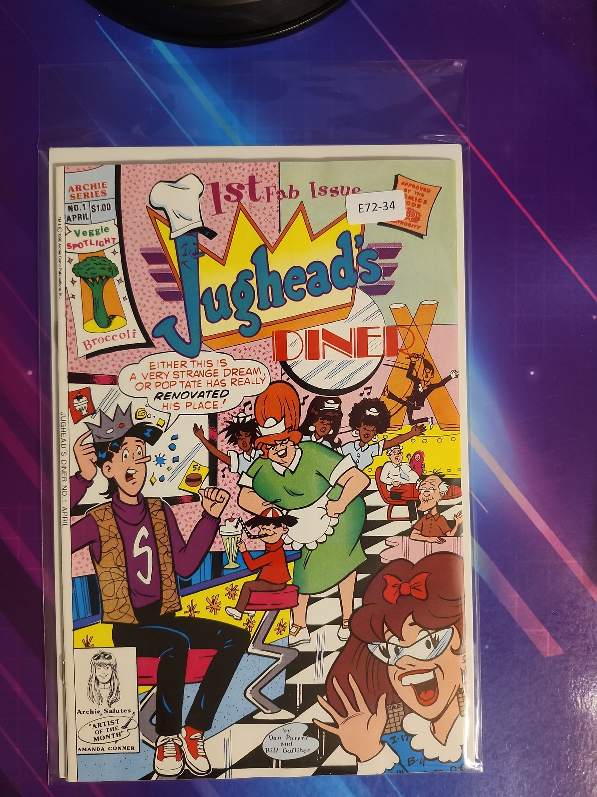 JUGHEAD\'S DINER #1 9.2 ARCHIE GROUP COMIC BOOK E72-34