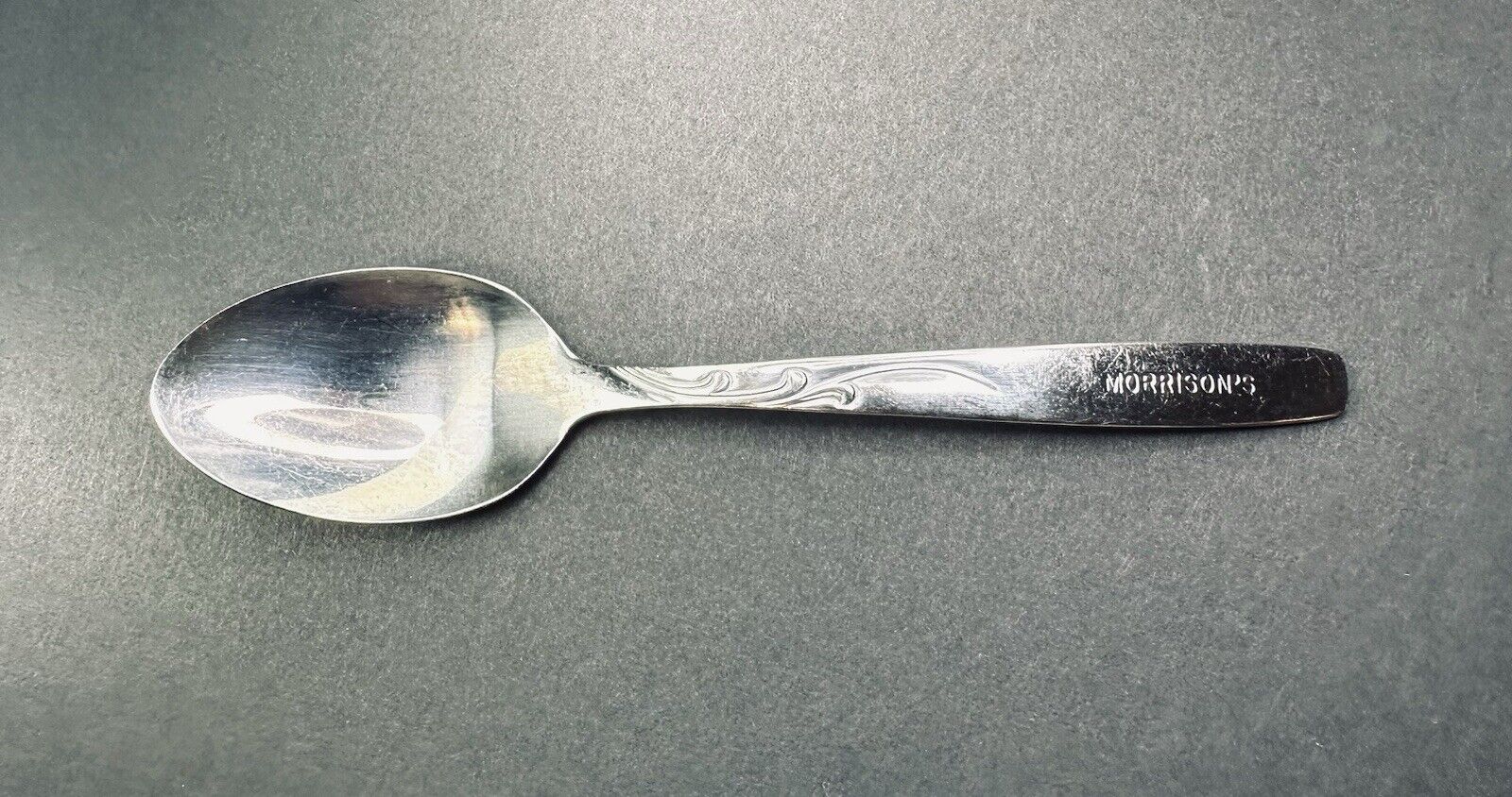 Vintage Morrison’s Teaspoon ISCO Stainless Steel, made in Korea, Collectible