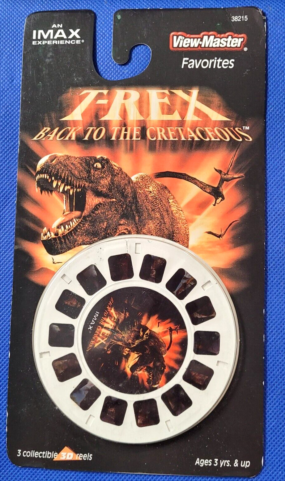 SEALED IMAX T-REX Back to the Cretaceous Dinosaurs view-master 3 Reels Pack NOS