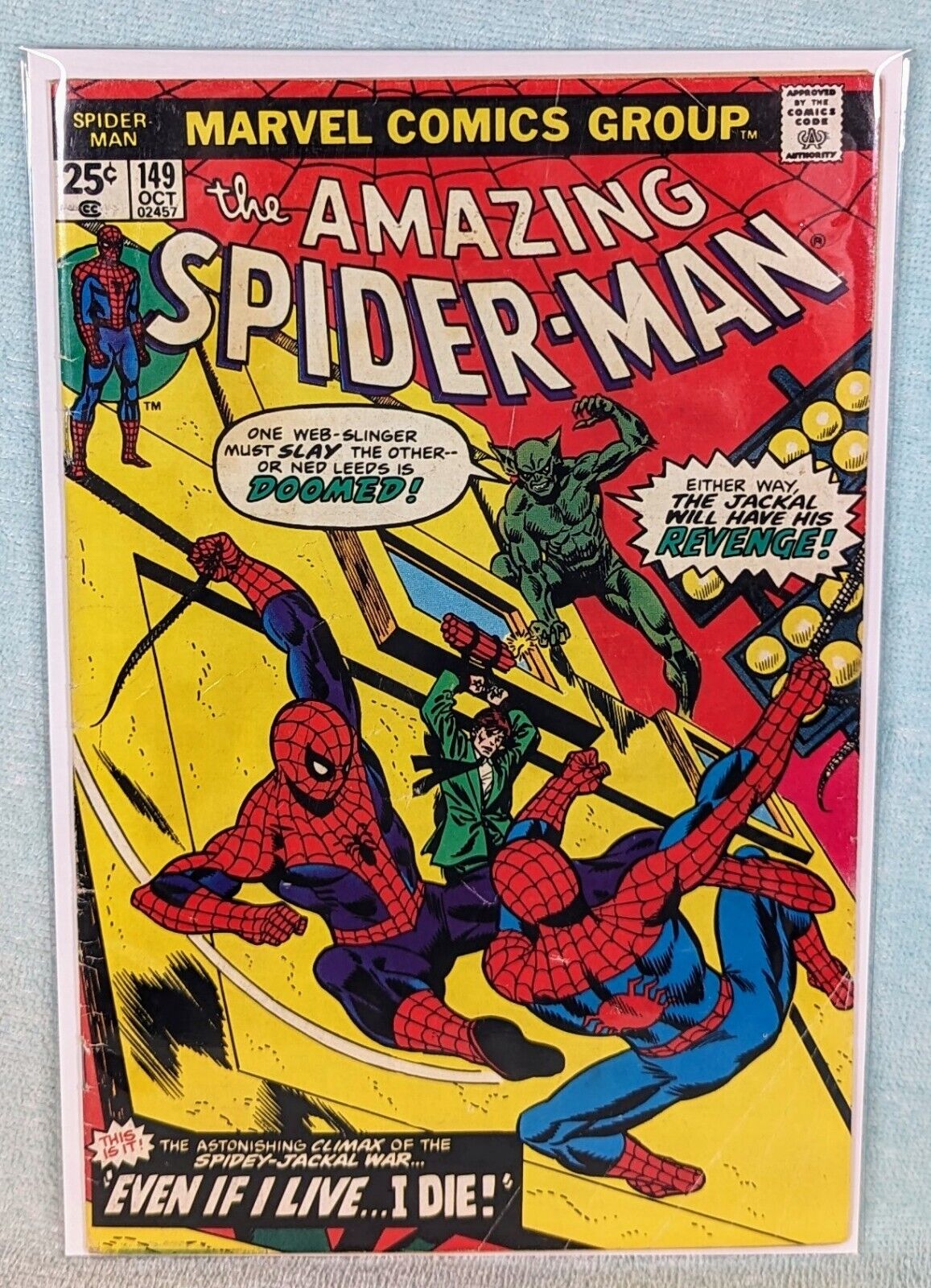 Amazing Spider-Man #149 (Marvel Comics, 1975) 1st Appearance Of Ben Reilly