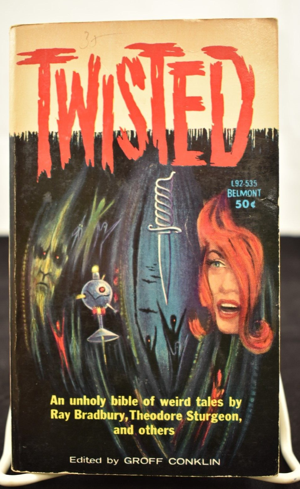 Twisted Groff Conklin Paperback First Printing 1962 Belmont Books