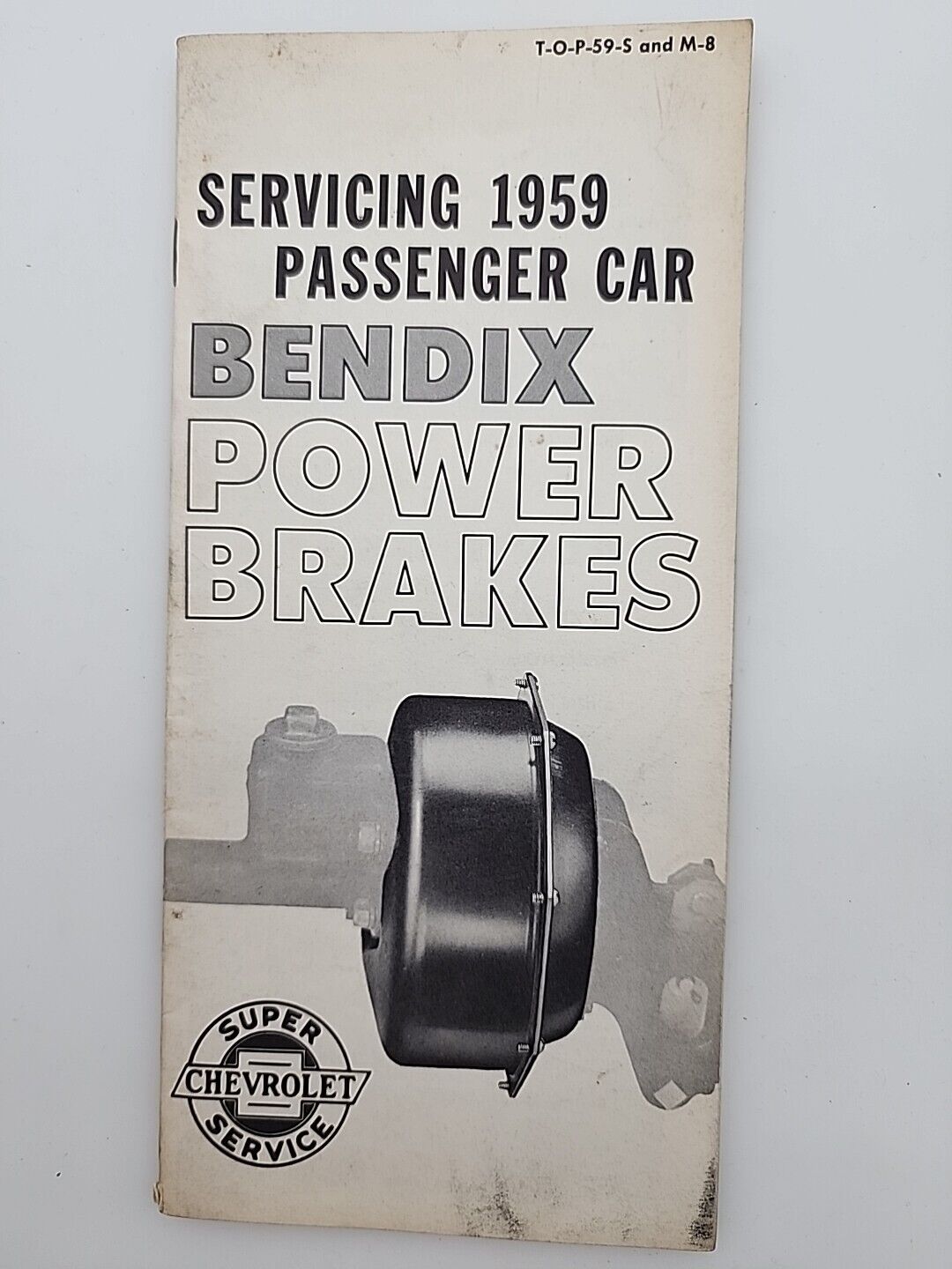 RARE Servicing 1959 Passenger Car Bendix Power Brakes Chevrolet Original  VGc