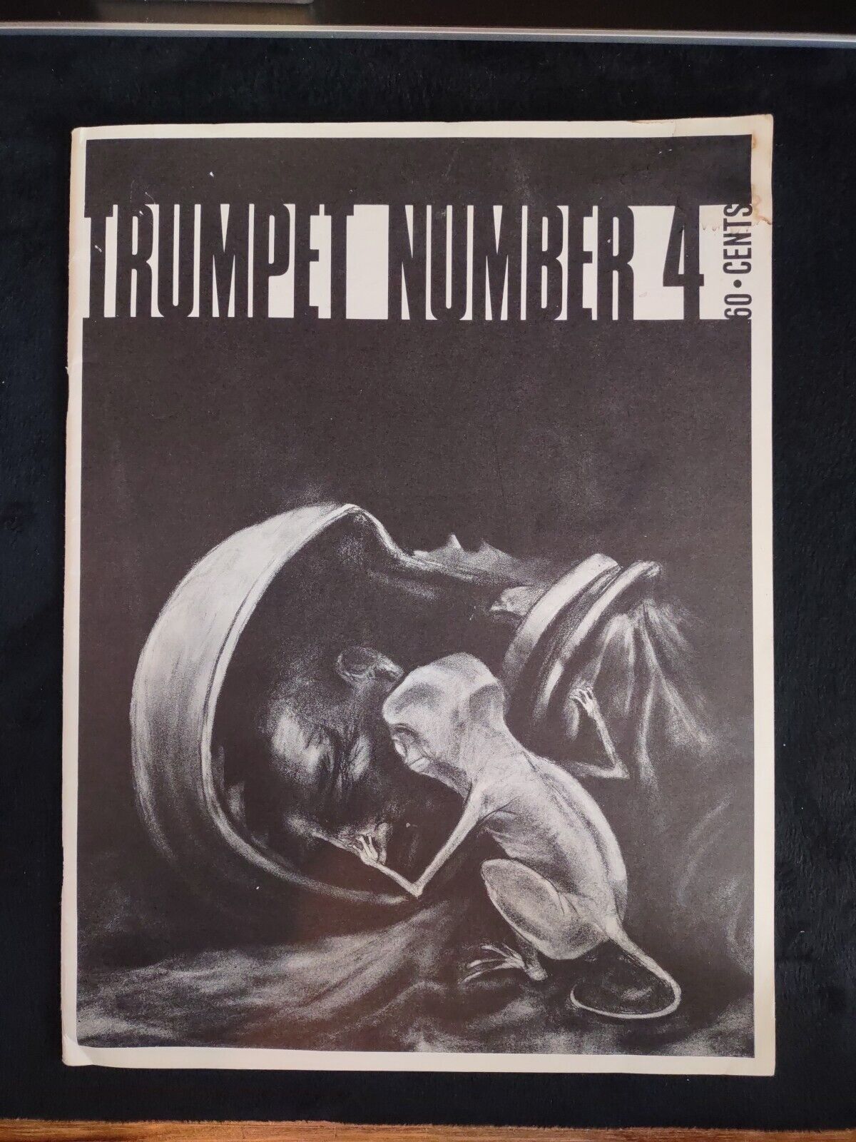 Trumpet Fanzine #4-(1966) / Look Pics & Read/ Tom Reamy Pubs./ B& W Vintage.....
