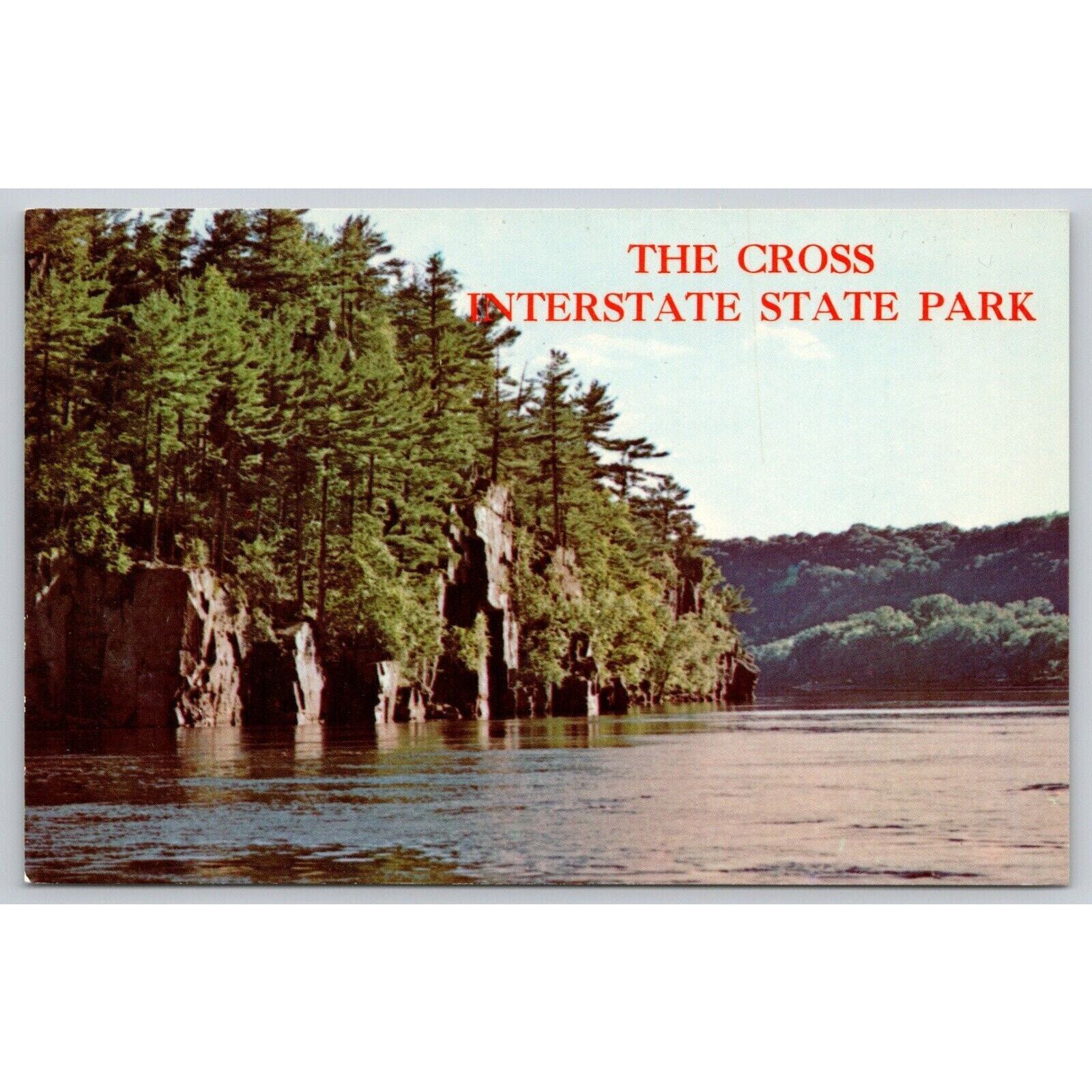Postcard MN Taylors Falls The Cross Interstate State Park